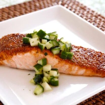 Spice-Broiled-Salmon-with-Green-Apple-Salad-3